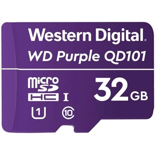 Карта пам'яті WD 32GB microSDXC class 10 UHS-I (WDD032G1P0C) зображення 1