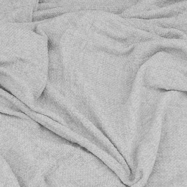 Плед Ardesto Chenille 140х190см, 100% поліестер, сірий світлий (ART0201CH) - изображение 5