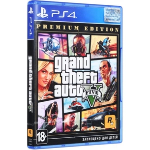 Гра Sony Grand Theft Auto V Premium Online Edition [Blu-Ray диск] (5026555426886) зображення 1