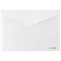 Папка - конверт Economix В5 180 мкм прозора, фактура "глянець", біла (E31302-14) - зменшене зображення 1