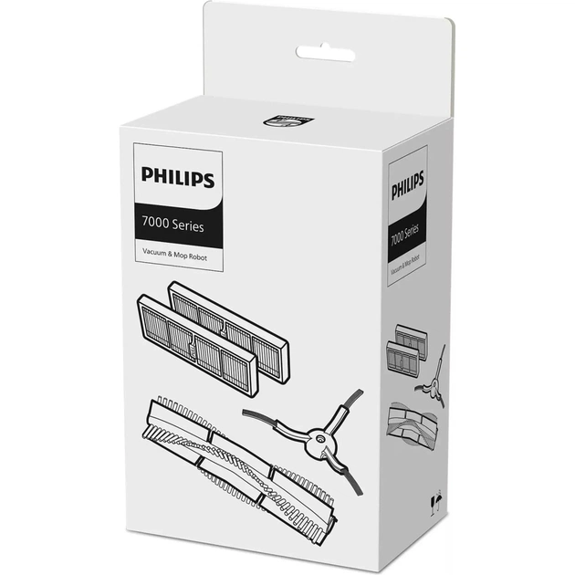 Насадка на пилосос Philips Комплект для робота-пилососа Philips серії 7000 (XV1473/00) - зображення 1