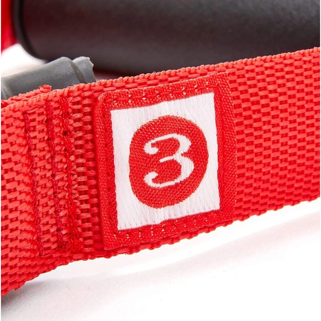 Еспандер Adidas Power Tube ADTB-10603 чорний, червоний 122 см (885652000284) - зображення 3