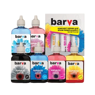Чорнило Barva Epson universal 1 6х90 г BK/C/M/Y/LC/LM (EU1-090-2MP) зображення 1