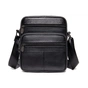 Сумка Vintage Месенджер Чорна (14992) - зменшене зображення 1