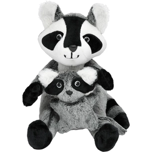 М'яка іграшка Tigres Єнот з дитинчам (ІГ-0144) зображення 1