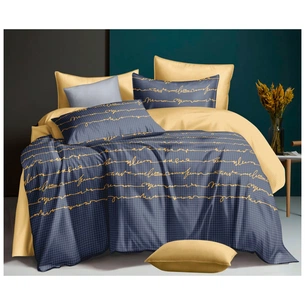 Постільна білизна MirSon Бязь Premium 17-0451 Vocabulary 220х240 (2200003088588) зображення 1