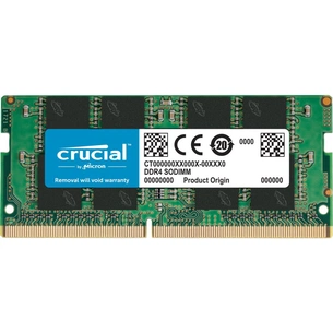 Модуль пам'яті для ноутбука SoDIMM DDR4 16GB 2666 MHz Micron (CT16G4SFRA266) зображення 1