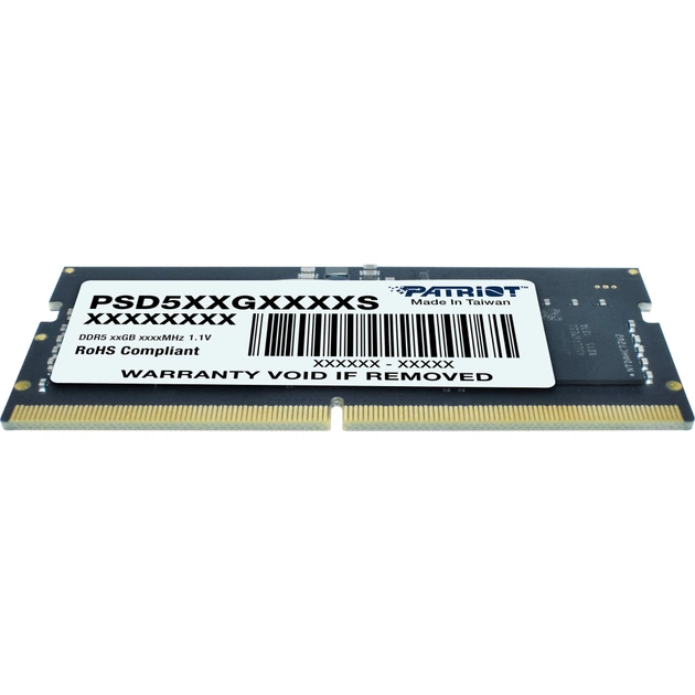 Модуль пам'яті для ноутбука SoDIMM DDR5 32GB 5600 MHz Signature Line Patriot (PSD532G56002S) - зображення 1