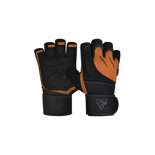 Рукавички для фітнесу RDX Micro Tan/Black Plus S (WGM-L4TN-S+) - изображение 1