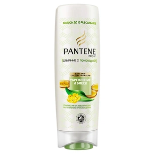 Кондиціонер для волосся Pantene Злиття з природою Зміцнення та Блиск 400 мл (5410076560783) зображення 1