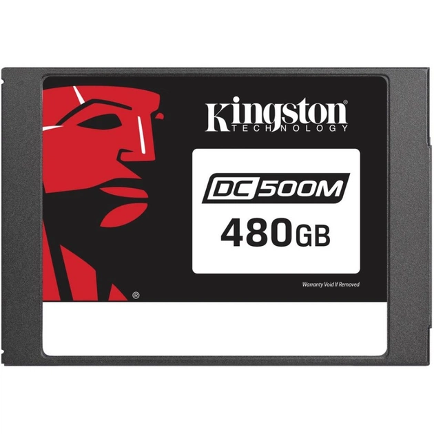 Накопичувач SSD 2.5" 480GB Kingston (SEDC500M/480G) - зображення 1
