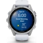 Смарт-годинник Garmin fenix 8 43mm, AMOLED, Glass, BareSS/Whitestone, WhitestoneBn (010-02903-00/010-02903-06) - зменшене зображення 8