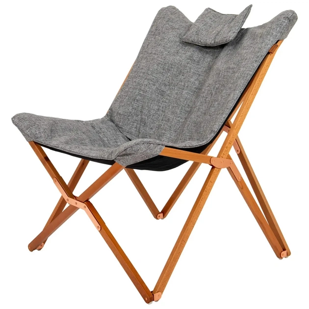 Крісло складане Bo-Camp Bloomsbury L Grey (1200370) - picture 3