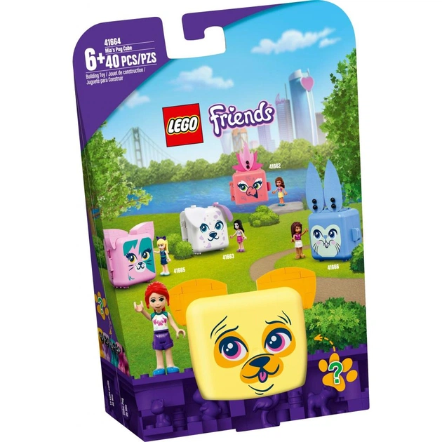 Конструктор LEGO Friends Куб-мопс із Мією (41664) - изображение 1