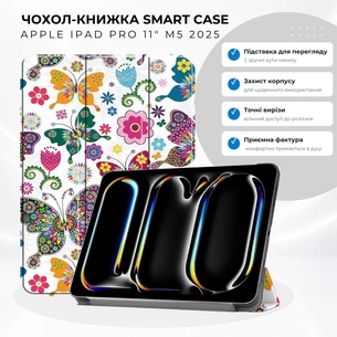 Чохол до планшета BeCover Smart Case Apple iPad Pro 11" M5 2025 Butterfly (715972) зображення 1
