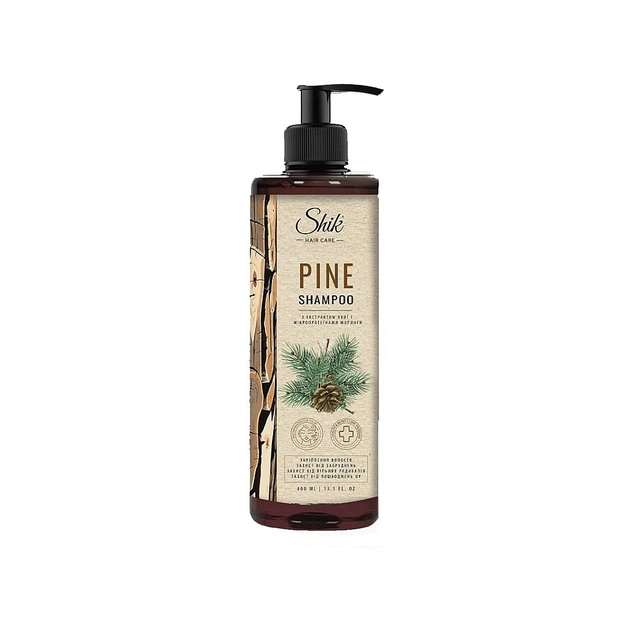 Шампунь Shik Hair Care Pine 400 г (4823107609978) - изображение 1