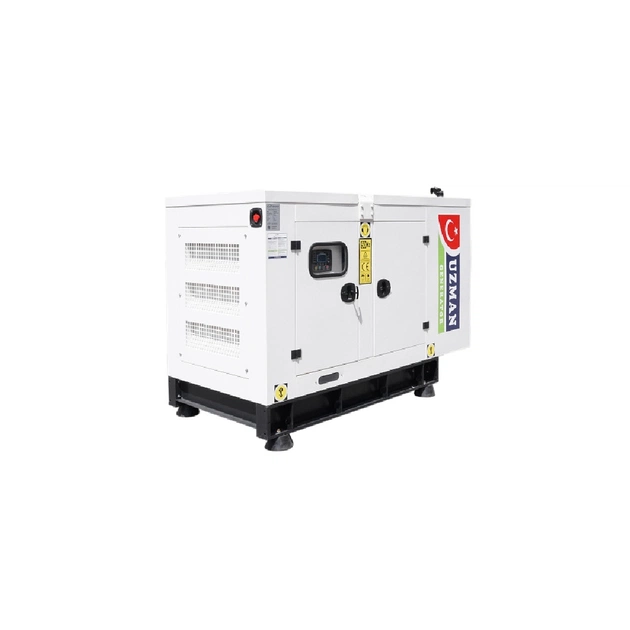 Генератор UZMAN IYI-R-44 дизельний Ricardo K4102ZD 44 KVA/35KW, трифазний 230/400V, 50Hz, 100 л, 2200x900x1200 м (IYI-R-44) - зображення 1