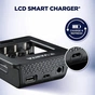 Зарядний пристрій для акумуляторів Varta LCD Smart Plus CHARGER +4*AA 2100 mAh (57684101441) - уменьшенное изображение 6