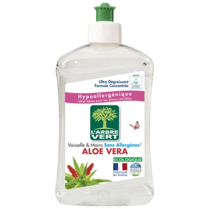 Засіб для ручного миття посуду L'Arbre Vert Алое вера 500 мл (3450601011030/3450601047091) зображення 1