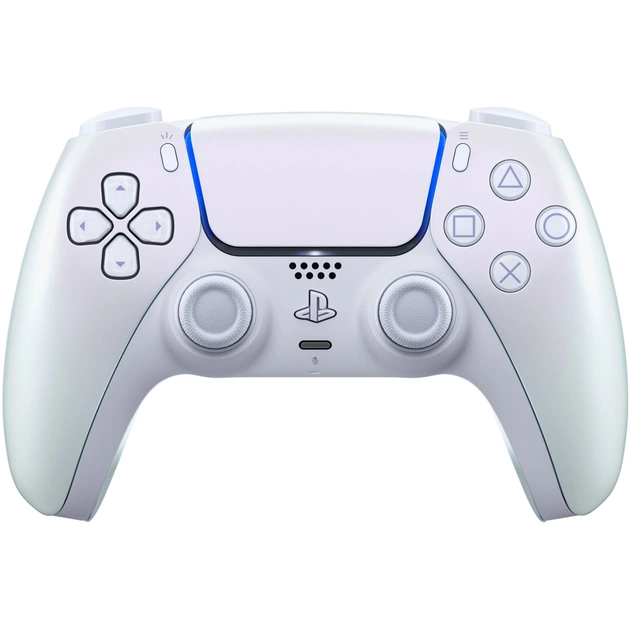 Геймпад Sony Playstation DualSense Bluetooth PS5 Chrome Pearl (1000044446) - изображение 1