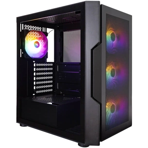 Корпус 1stPlayer T7-P-BK-4F1 Black 750W (T7-P-BK-4F1-PS-750FK-EU) зображення 1