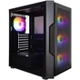 Корпус 1stPlayer T7-P-BK-4F1 Black 750W (T7-P-BK-4F1-PS-750FK-EU) - зменшене зображення 1