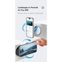 Універсальний автотримач Baseus MagPro Magnetic Foldable Phone Mount Cluster Black (B10564101121-00) - зменшене зображення 10