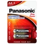 Батарейка Panasonic AA PRO POWER * 2 (LR6XEG/2BPR / LR6XEG/2BPU) - зменшене зображення 1