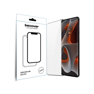 Скло захисне BeCover Motorola Edge 50 Pro Black (712346) зображення 1