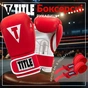 Боксерські рукавички Title Boxing Pro Style Leather Gloves3.0 Red/White 12 oz (TVVTG3 12 RD/WH) - зменшене зображення 2