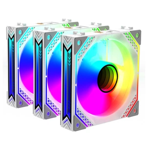 Кулер до корпусу 2E Magic Mirror ACF120MW-ARGB, 3x120мм (2E-ACF120MW-ARGB) зображення 1