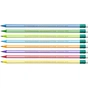 Олівець графітний Bic Evolution Stripes HB, з гумкою (bc8960342) - уменьшенное изображение 2