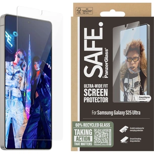 Скло захисне PANZERGLASS Samsung Galaxy S25 Ultra Ultra-Wide Fit w. Aligner (PG_SARNUWFG38488) зображення 1