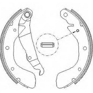 Гальмівні колодки Bosch 0 986 487 792 зображення 1