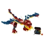 Конструктор LEGO Creator Вогняний дракон 234 деталі (31102) - зменшене зображення 2