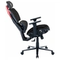 Крісло ігрове GT Racer X-6008 Black - зменшене зображення 7