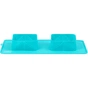 Посуд для собак WAUDOG Silicone Миска складана 385х230х50 мм блакитна (50802) - зменшене зображення 2