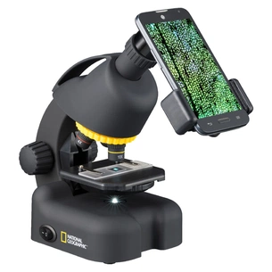 Мікроскоп National Geographic 40x-640x з адаптером для смартфона (922416) зображення 1