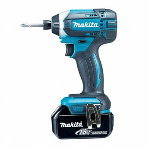 Гайковерт Makita акумуляторний ударний LXT, 18В, 4Аг х 2шт, DC18RC, Makpac (DTD152RMJ) зображення 1
