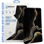 Чохол до планшета BeCover Smart Case Apple iPad Air 11" M2/M3 (2024/2025) Black Abstraction (711598) - зменшене зображення 1