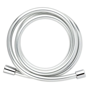 Шланг для душа Corso 1/2" ПВХ 3-х шаровий з підшипником сріблястий (XB-0136) зображення 1