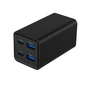 Зарядний пристрій Gembird 2xUSB-C PD65W + 2xUSB QC3.0 30W black (TA-UC-2A2C-PD65-01-BK) - зменшене зображення 2