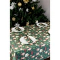 Серветка на стіл Прованс Санта на зеленому 40х40 см (035754) - зменшене зображення 4