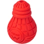 Іграшка для собак GiGwi Bulb Rubber Лампочка гумова М червона (2337) - зменшене зображення 1
