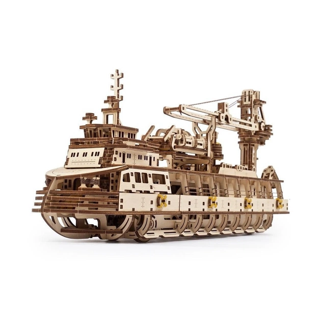 Конструктор Ugears Науково-дослідне судно (70135) - picture 5