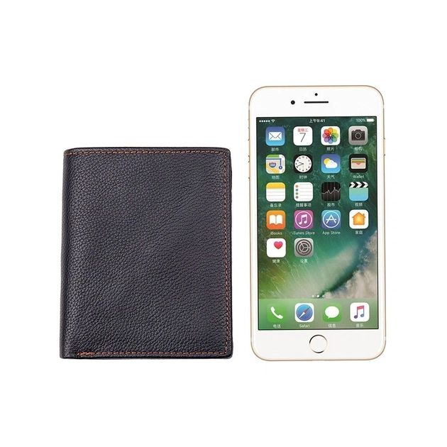 Гаманець Vintage Шкіряний Чорний (14598) - изображение 3