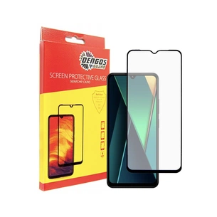 Скло захисне Dengos Full Glue POCO C75 (black) (TGFG-384) зображення 1