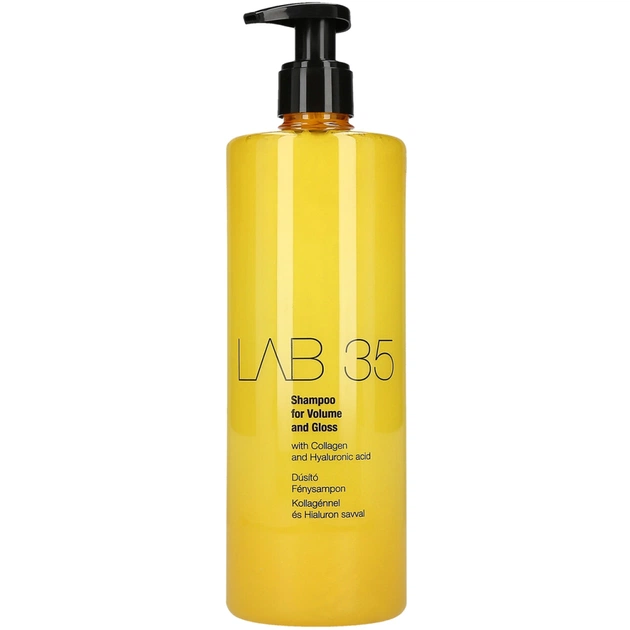 Шампунь Kallos Cosmetics Lab 35 для об'єму і блиску волосся 500 мл (5998889510909) - изображение 1