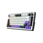 Клавіатура Hator Hellyberry HK75 Mechanical Linear RGB USB UA White/Violet (HK75) - зменшене зображення 3