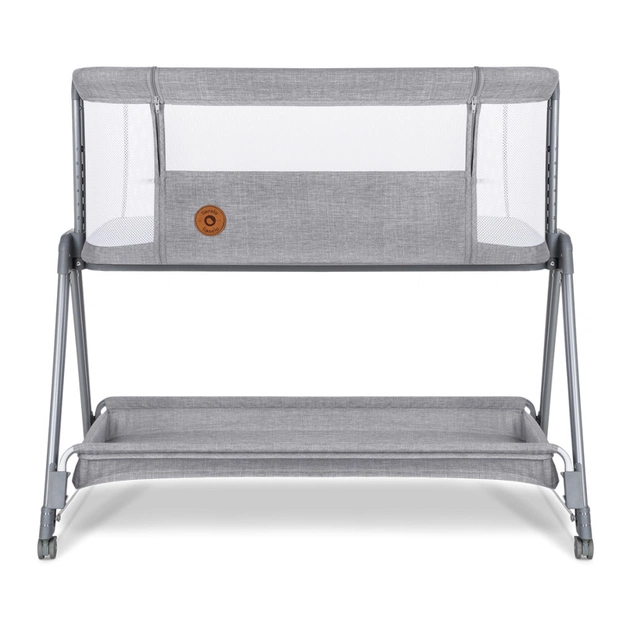 Кроватка Lionelo приставная Luna Grey Concrete (LO-LUNA GREY CONCRETE) - изображение 3